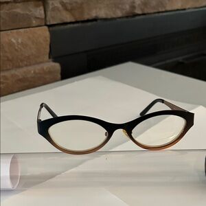 Elegant Black and Brown Women's Glasses
